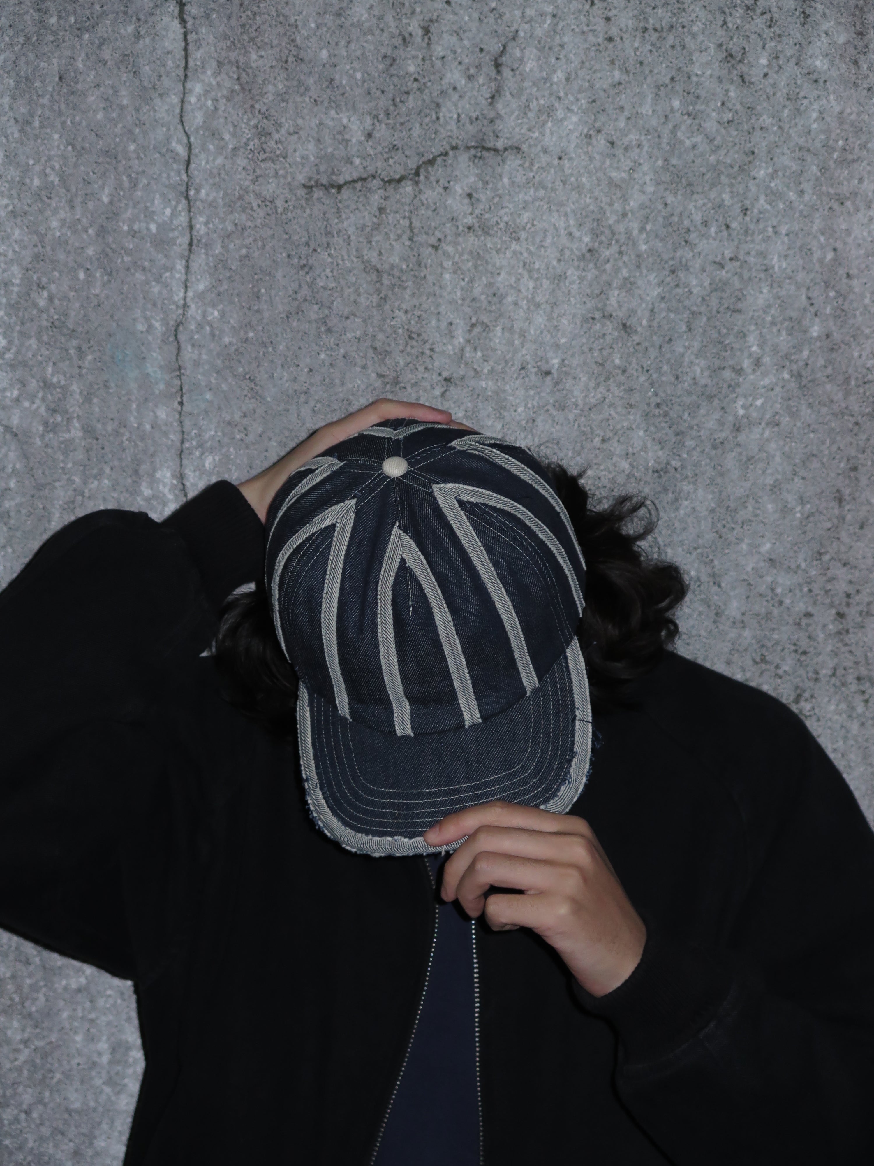 OPEN SEAM PINSTRIPE BIG RIG 5 PANEL - DENIM