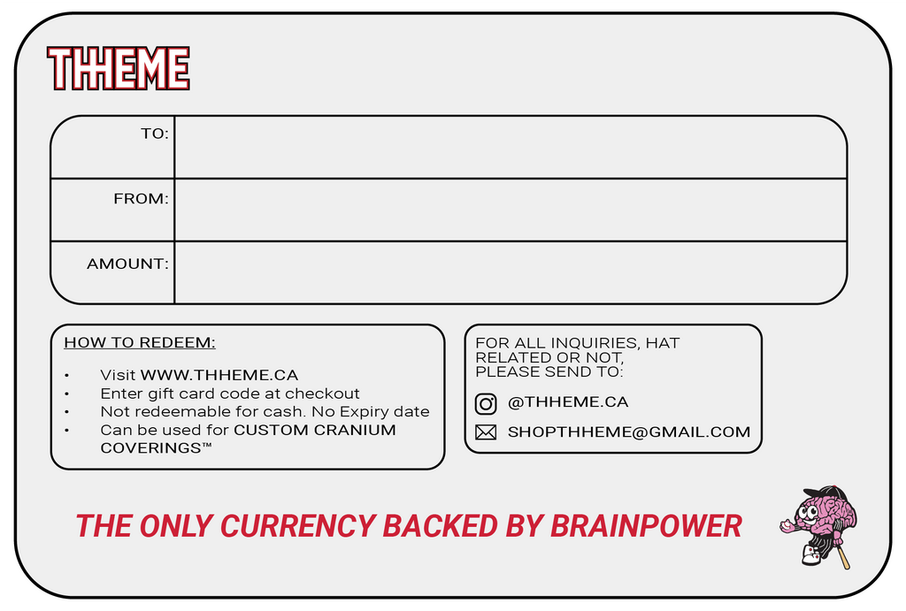 CRANIUM CREDIT™ GIFT CARD