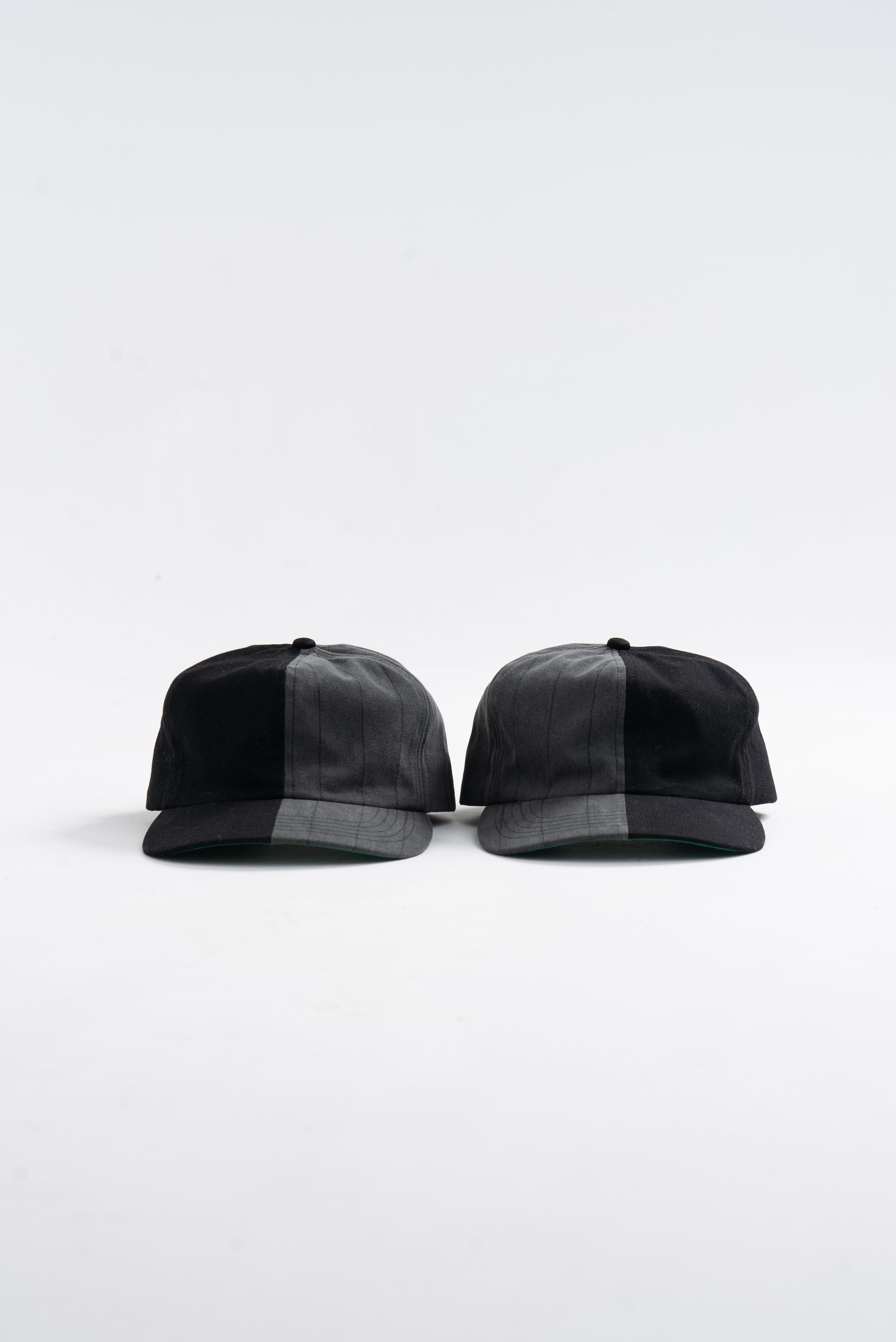 SPLIT PINSTRIPE ACE 6 PANEL - BLACK / CHARCOAL